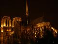 Notre Dame at night